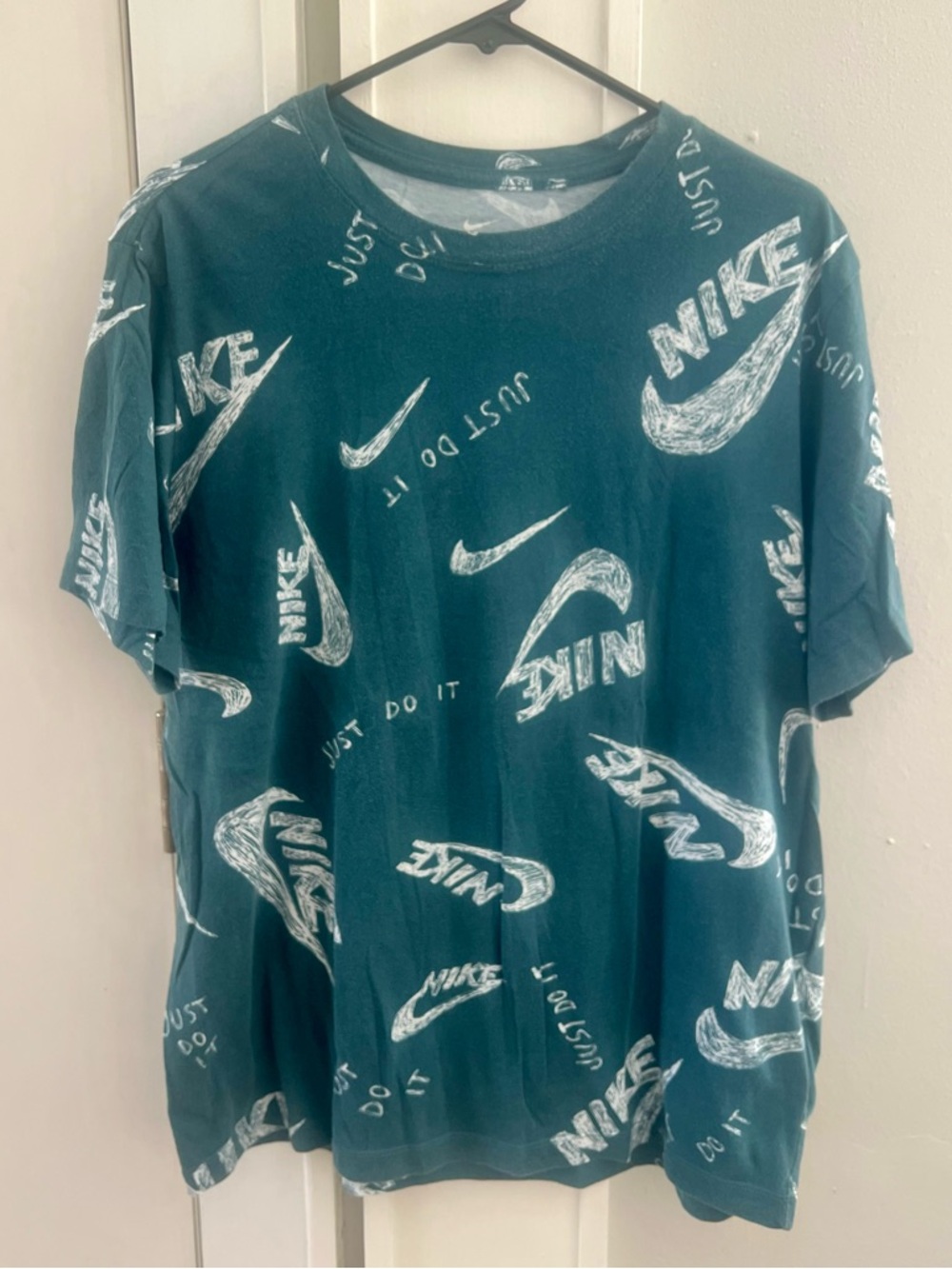 Nike Sportswear All Over Print Tee Sz L